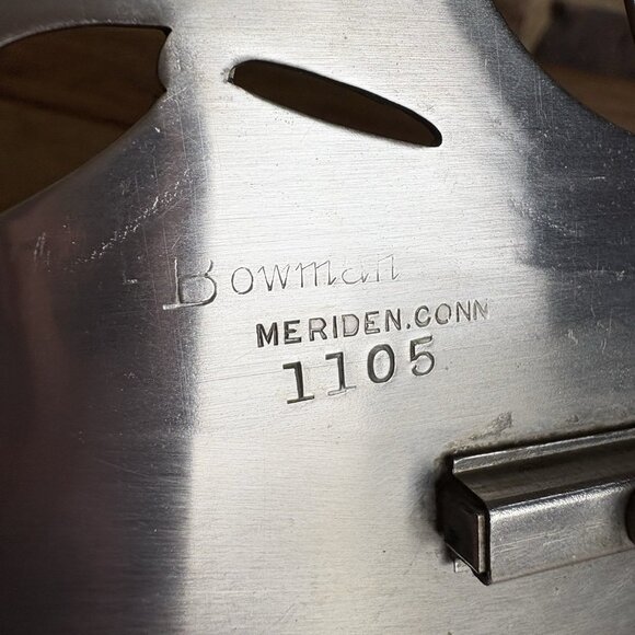 Vintage Manning Bowman Expandable Silver Plated Trivet Hot Plate READ - Picture 13 of 13